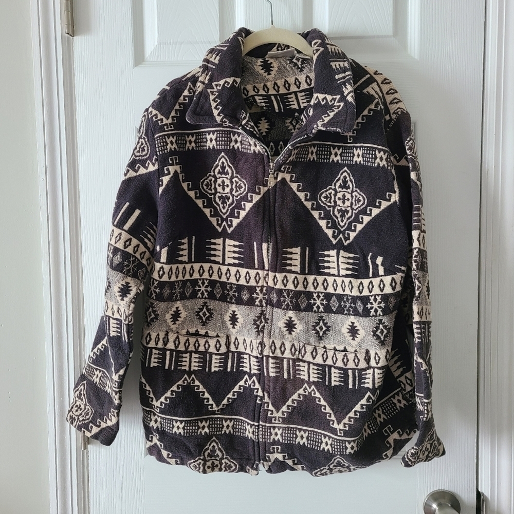 Fashion Bug Full Zip Blanket Jacket
